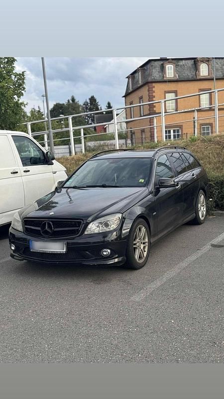 Schwarz Gebraucht 2008 Mercedes C220 Kombi | 4.500 € - Bild 1/3