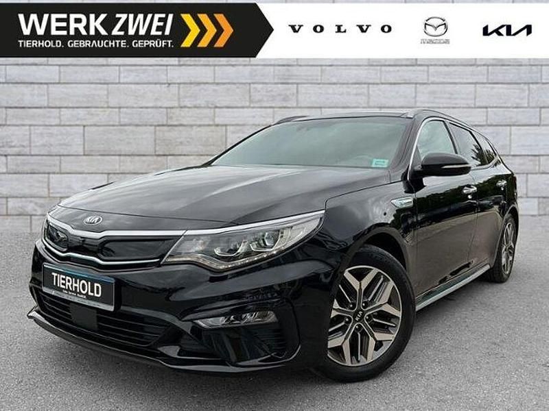 (abp) auroraschwarz met. Gebraucht 2020 Kia Optima Hybrid 3 Limousine | 23.900 € (Teuer) - Bild 1/4