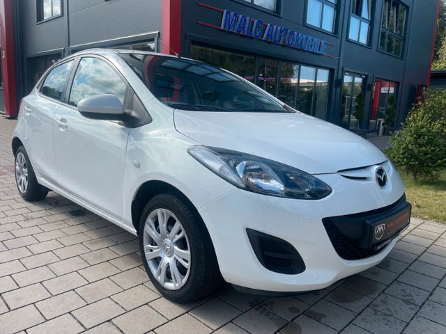 Gebraucht Mazda 2 Center-Line 95 PS (69 kW) 2014 Weiß Kleinwagen