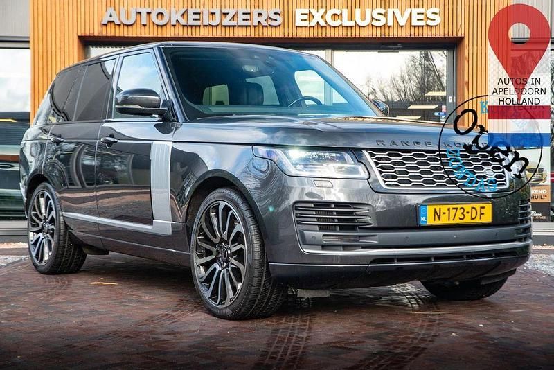 Grau Gebraucht 2019 Land Rover Range Rover Vogue SUV | 50.640 € (Etwas zu teuer) - Bild 1/4