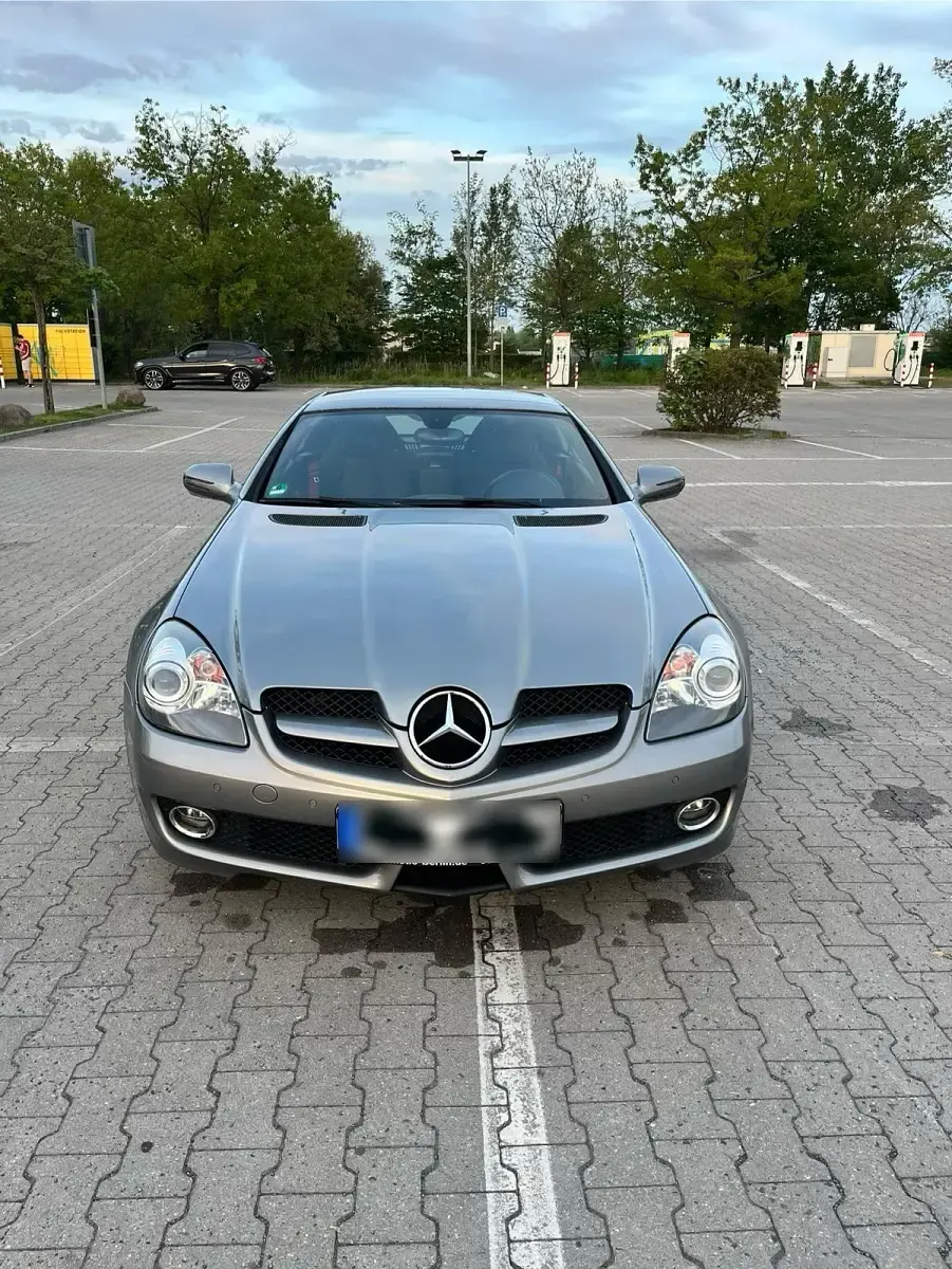Gebraucht Mercedes SLK200 184 PS (135 kW) 2009 Grau Cabrio