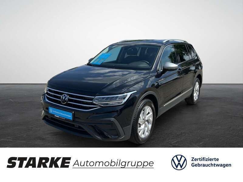 Deep black perleffekt Gebraucht 2024 VW Tiguan Allspace Life SUV | 37.940 € (Guter Preis) - Bild 1/4