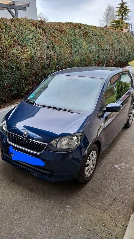 Blau Gebraucht 2013 Skoda Citigo Active Kleinwagen | 4.400 € (Fairer Preis) - Bild 1/4