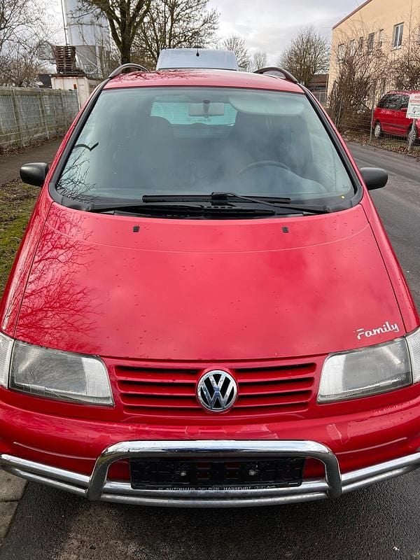Gebraucht VW Sharan 115 PS (84 kW) 1999 Rot Van / Kleinbus