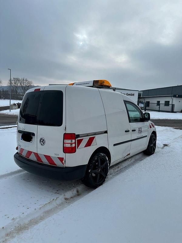 Gebraucht VW Caddy 75 PS (55 kW) 2012 Weiß Van / Kleinbus