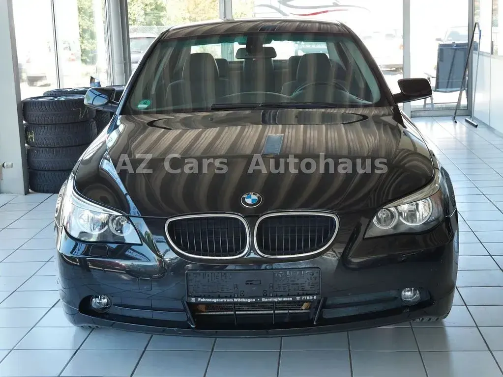 Usata BMW 520 170 CV (125 kW) 2004 Nero Berlina