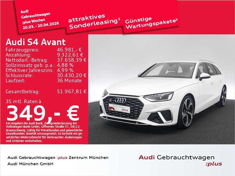 Gebraucht Audi S4 Sport 341 PS (250 kW) 2023 Ibisweiß Kombi