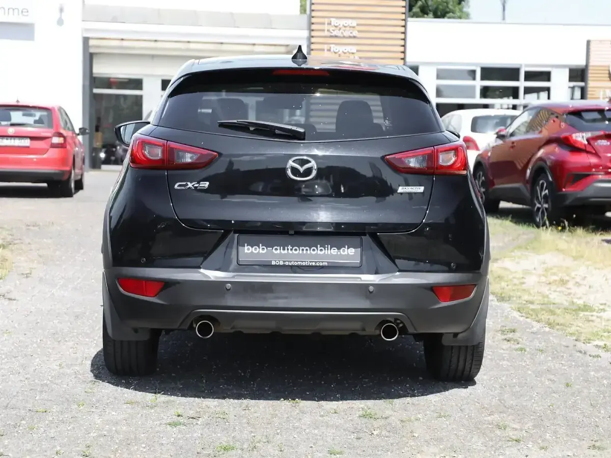 Gebraucht Mazda CX-3 Sports-Line 120 PS (88 kW) 2018 Jet black SUV