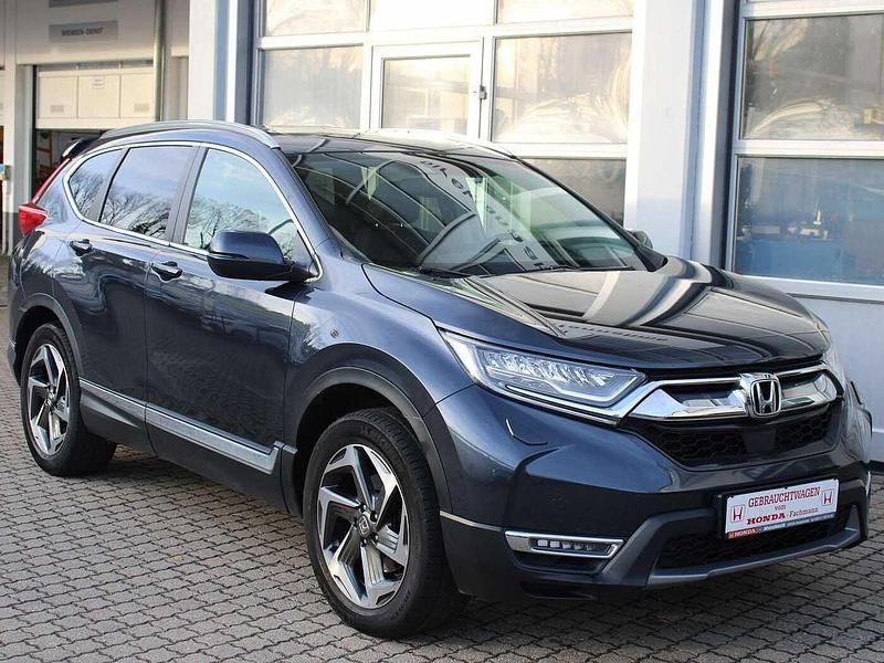 Cosmic blue m. Gebraucht 2020 Honda CR-V Executive SUV | 24.900 € (Fairer Preis) - Bild 1/4