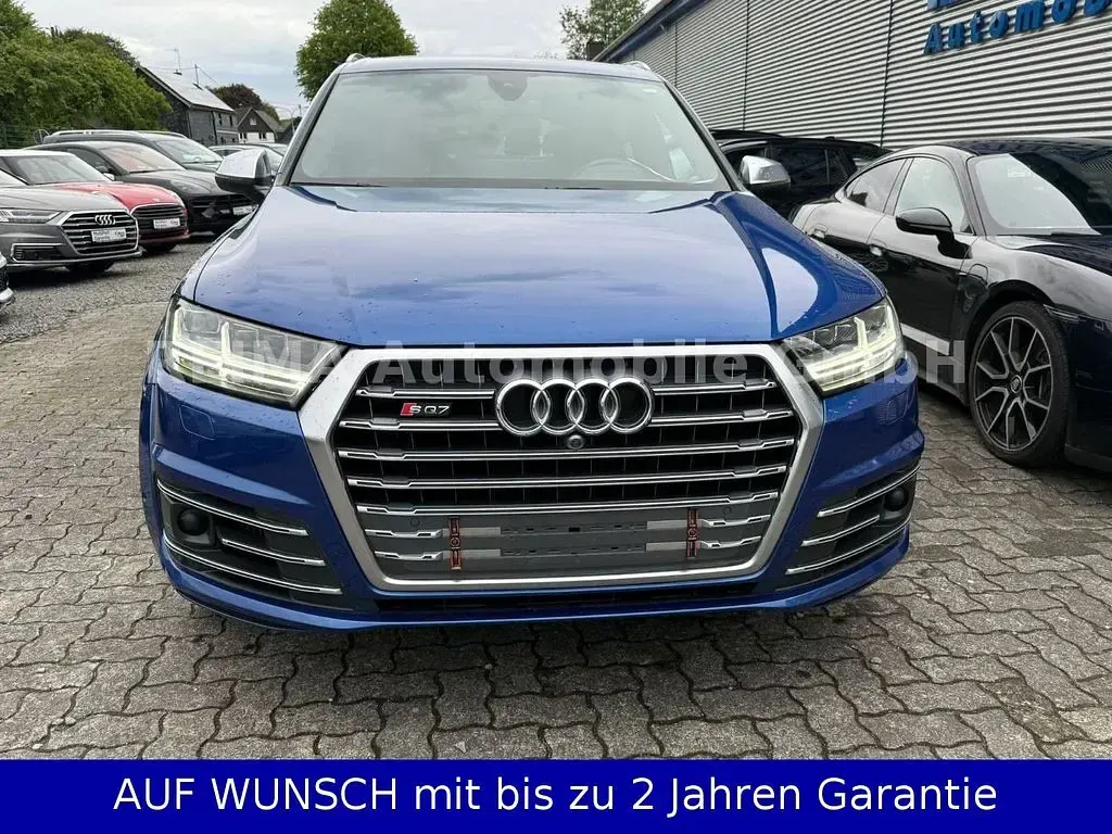 Gebraucht Audi SQ7 Sport 435 PS (319 kW) 2017 Sepangblau perleffekt SUV
