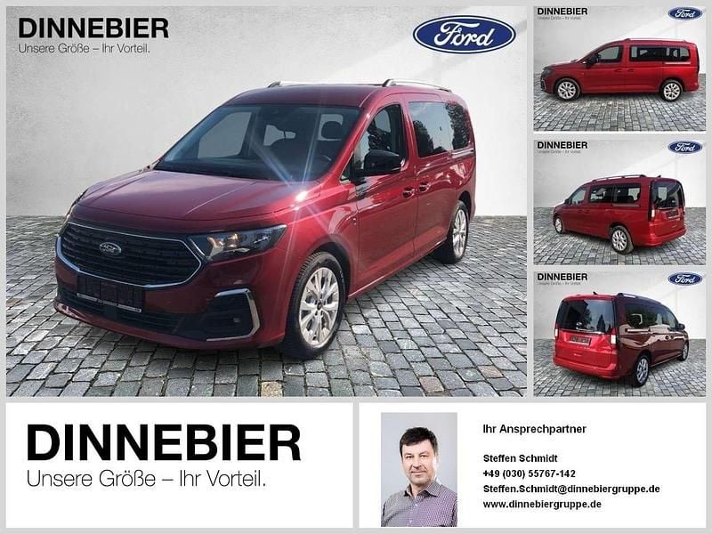 Maple red met Gebraucht 2024 Ford Grand Tourneo Connect Titanium Van / Kleinbus | 38.594 € (Teuer) - Bild 1/4