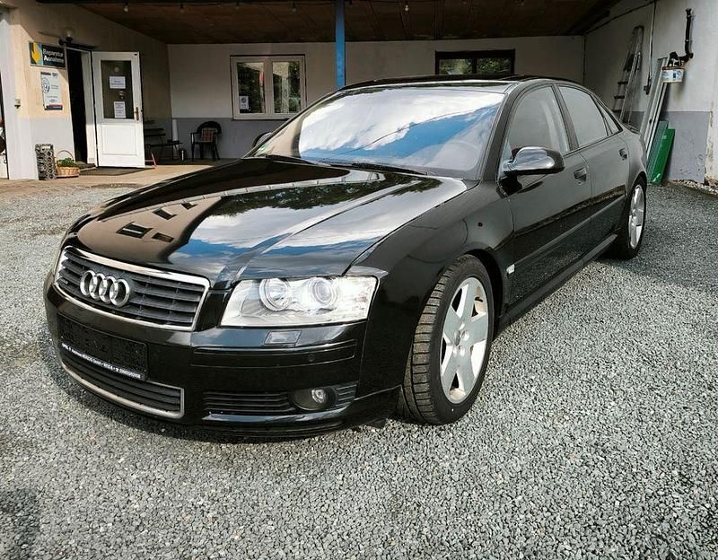 Schwarz Gebraucht 2005 Audi A8 Ambiente Limousine | 4.999 € (Guter Preis) - Bild 1/4