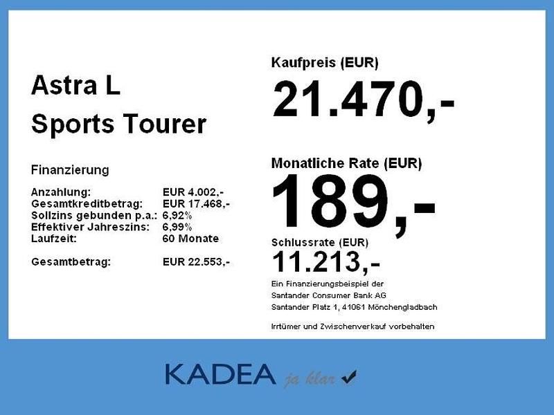 Gebraucht Opel Astra 131 PS (96 kW) 2025 Jade weiß/arktis weiß Kombi