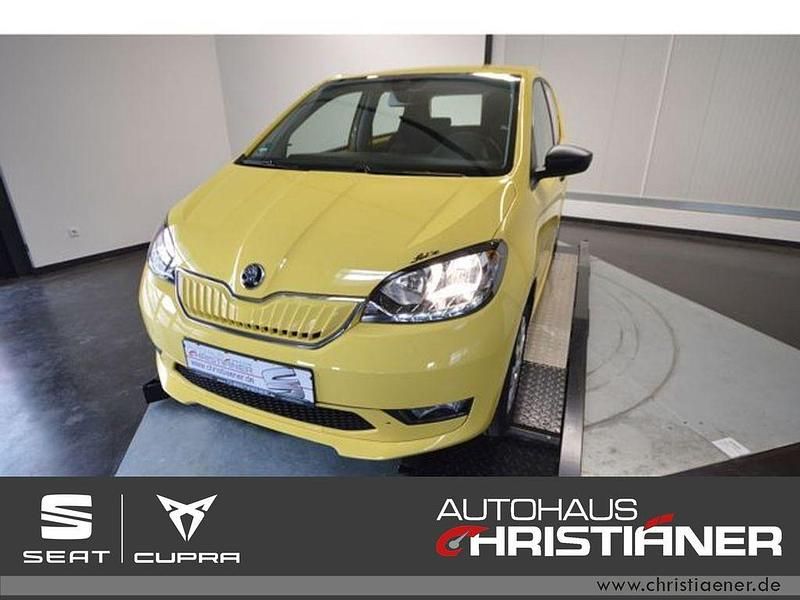 Gelb Gebraucht 2020 Skoda Citigo-e IV Ambition Kleinwagen | 18.999 € - Bild 1/4