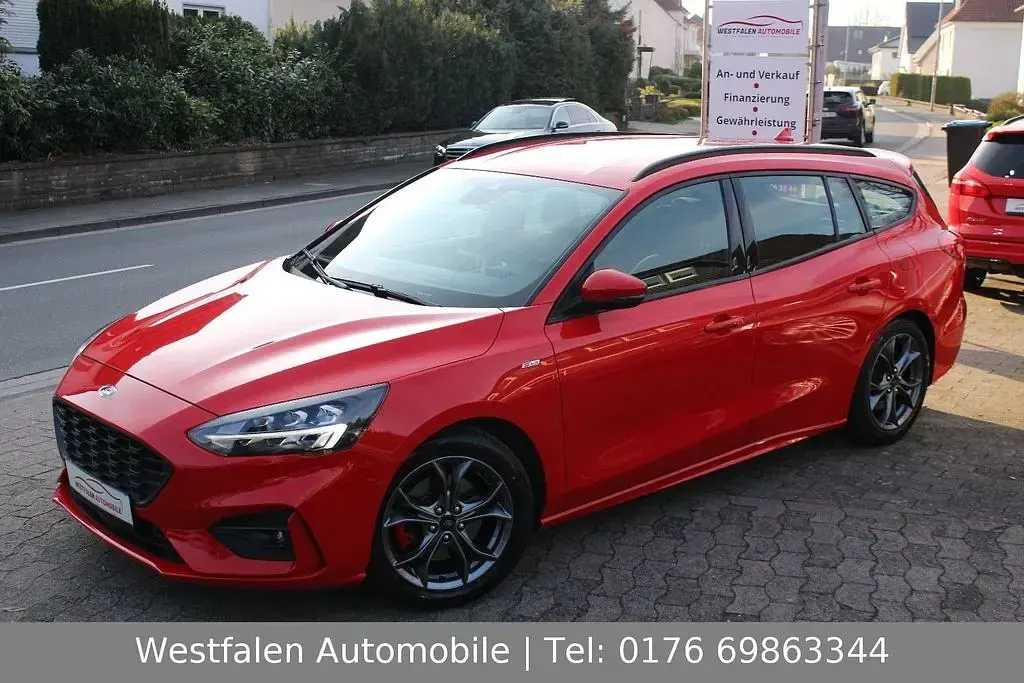 Usata Ford Focus ST-Line 182 CV (133 kW) 2018 Rosso Berlina