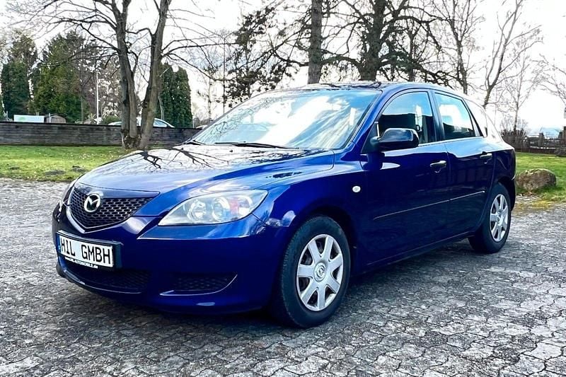 Gebraucht Mazda 3 Comfort 84 PS (61 kW) 2006 Blau Kleinwagen