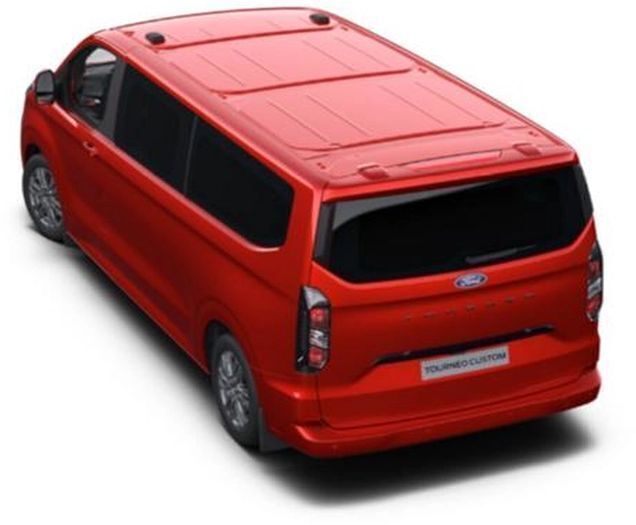 Rot Neu 2024 Ford Tourneo Custom Titanium Van | 51.158 € (Superpreis) - Bild 1/3
