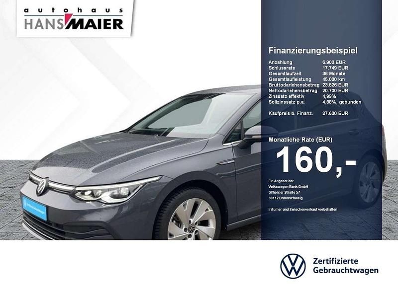 Grau Gebraucht 2023 VW Golf Style Limousine | 27.600 € (Fairer Preis) - Bild 1/2
