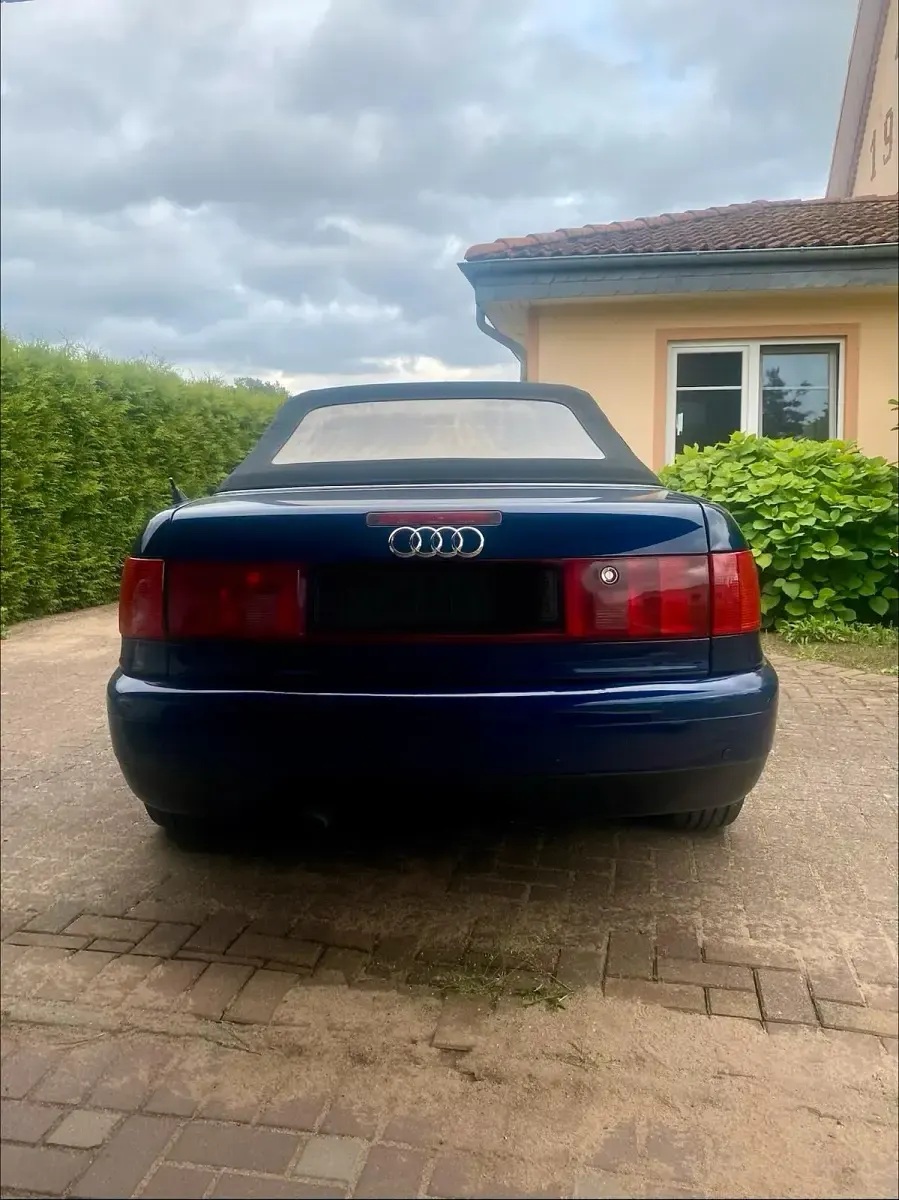 Gebraucht Audi 80 125 PS (91 kW) 1998 Blau Cabrio