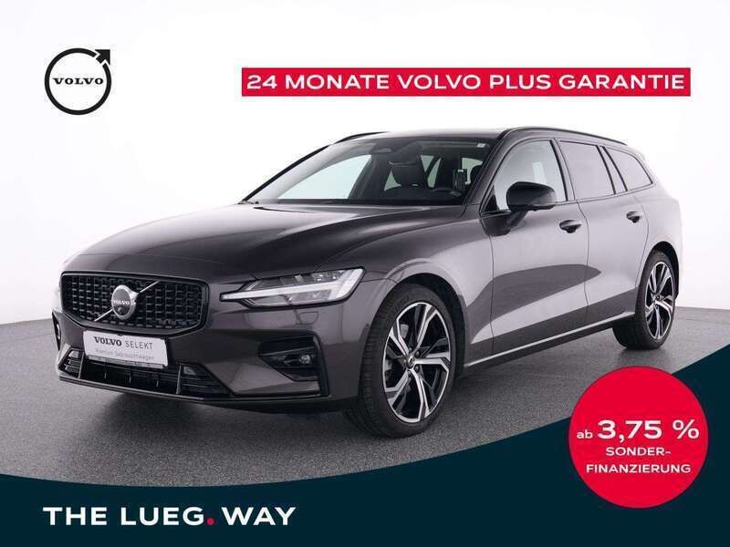 Platinum grey / metallic Gebraucht 2023 Volvo V60 Plus Kombi | 38.590 € (Fairer Preis) - Bild 1/3