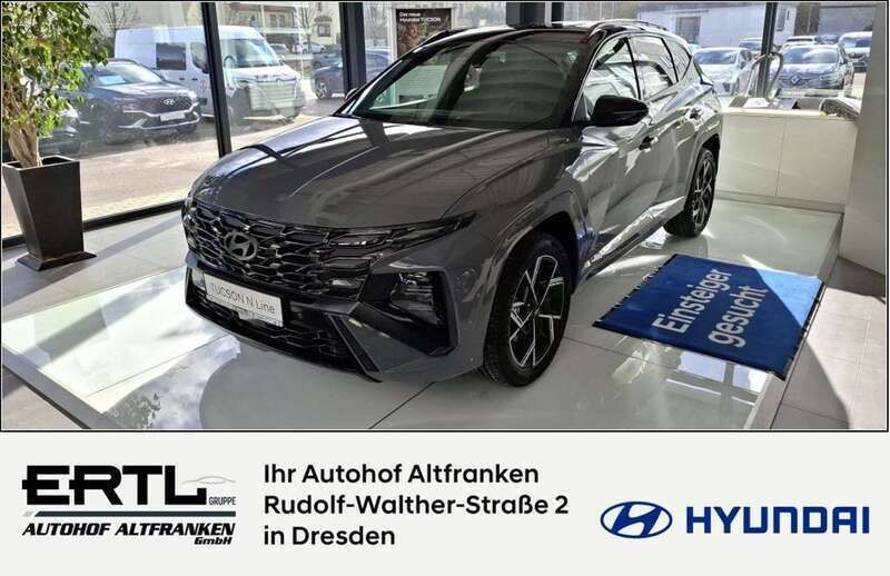 Grau Neu 2025 Hyundai Tucson N Line SUV | 39.190 € (Etwas zu teuer) - Bild 1/4