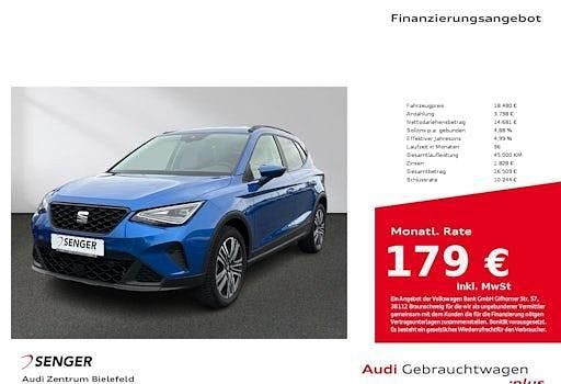 Gebraucht Seat Arona Style 110 PS (80 kW) 2022 Blau SUV