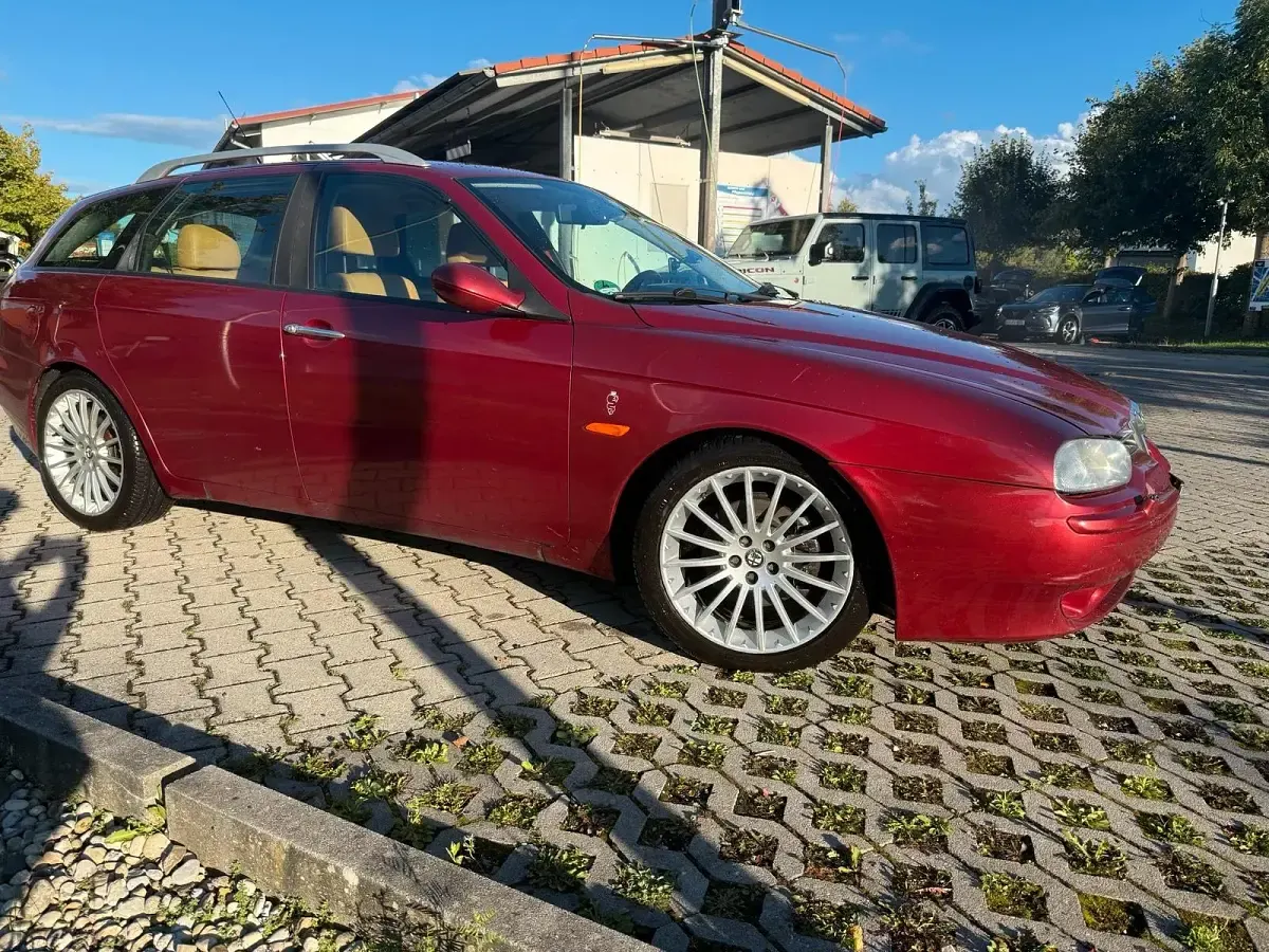 Gebraucht Alfa Romeo 156 192 PS (141 kW) 2003 Rot Kombi