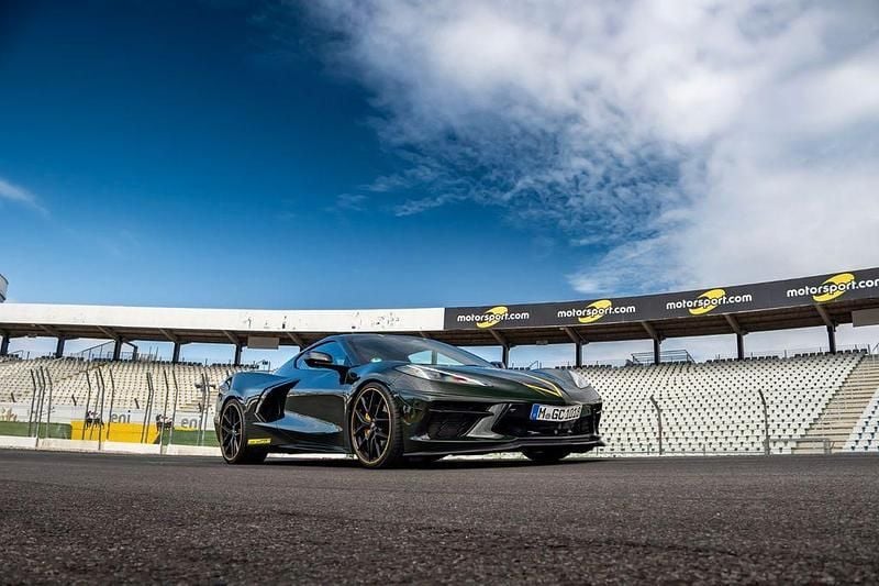 Neu Corvette C8 481 PS (353 kW) 2025 Gelb Coupé