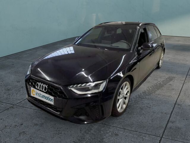 Schwarz Gebraucht 2021 Audi A4 S-Line Kombi | 27.343 € (Teuer) - Bild 1/2