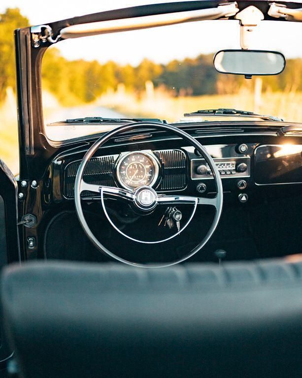 Gebraucht VW Käfer 44 PS (32 kW) 1960 Schwarz Cabrio