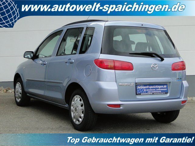 Gebraucht Mazda 2 Energy 101 PS (74 kW) 2004 Blau metallic Van / Kleinbus