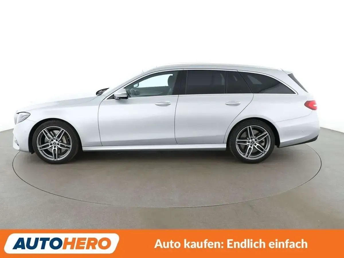 Gebraucht Mercedes E450 AMG line 367 PS (269 kW) 2019 Iridiumsilber Kombi