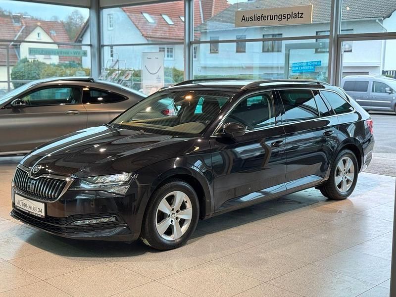 Gebraucht Skoda Superb Ambition 190 PS (139 kW) 2020 Schwarz Kombi