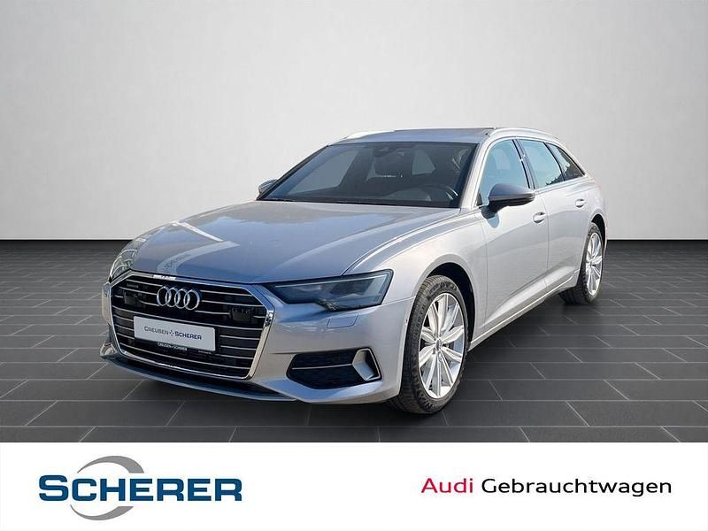 Grau (metallic) Gebraucht 2021 Audi A6 Ambiente Kombi | 32.500 € (Superpreis) - Bild 1/4