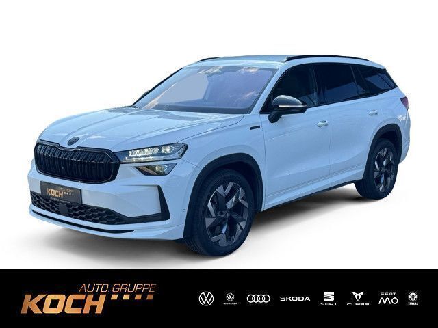 Moonweiss metallic Gebraucht 2025 Skoda Kodiaq SportLine SUV | 41.449 € (Guter Preis) - Bild 1/4
