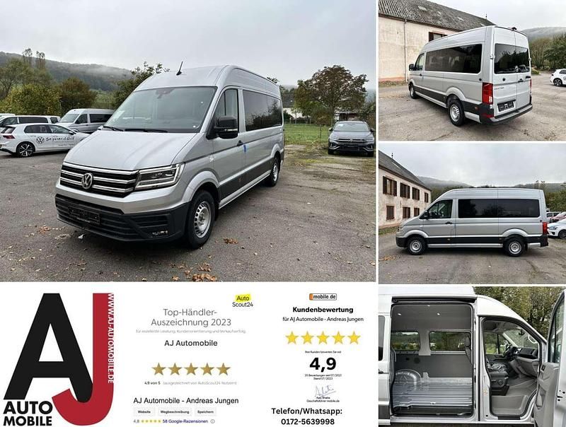 Reflexsilber metallic Neu 2025 VW Crafter Van | 56.900 € (Teuer) - Bild 1/4