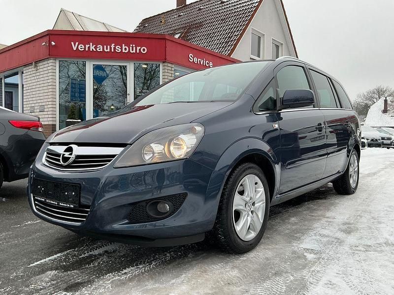 Gebraucht Opel Zafira Design Edition 140 PS (102 kW) 2011 Blau Van / Kleinbus