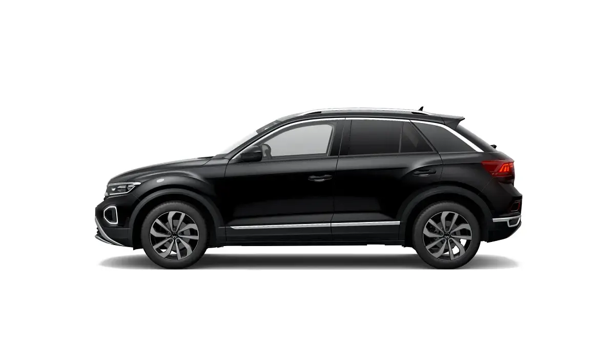 Gebraucht VW T-Roc IQ Drive 150 PS (110 kW) 2022 Schwarz SUV
