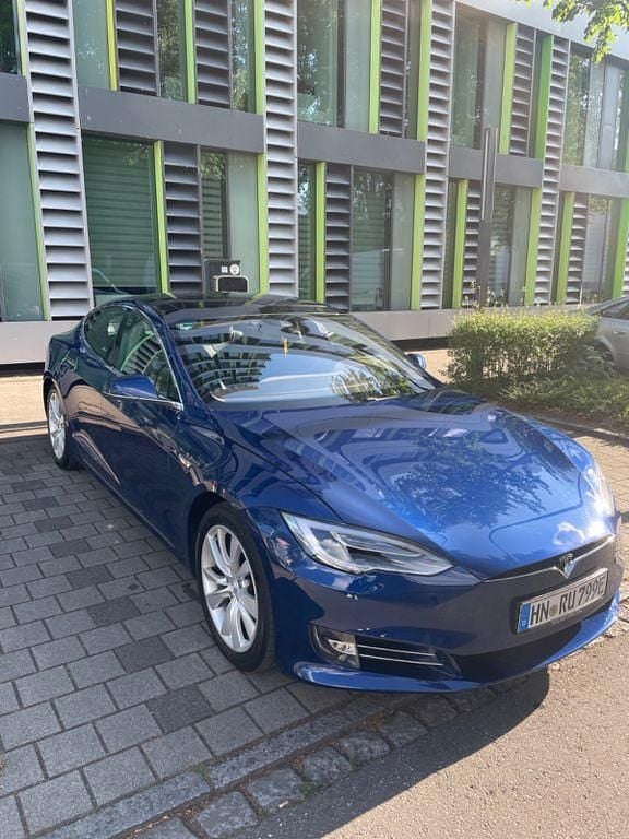 Gebraucht Tesla Model S 309 kW (421 PS) 2016 Blau Kleinwagen