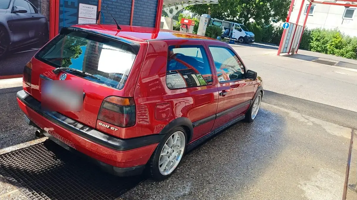Gebraucht VW Golf III GT 101 PS (74 kW) 1997 Rot Kleinwagen