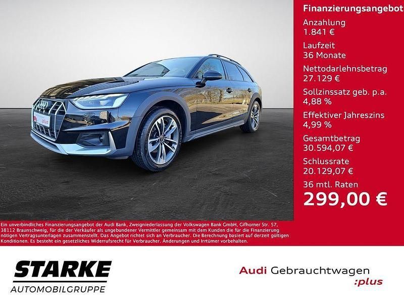 Schwarz Gebraucht 2022 Audi A4 Allroad Basis Kombi | 28.970 € (Guter Preis) - Bild 1/4