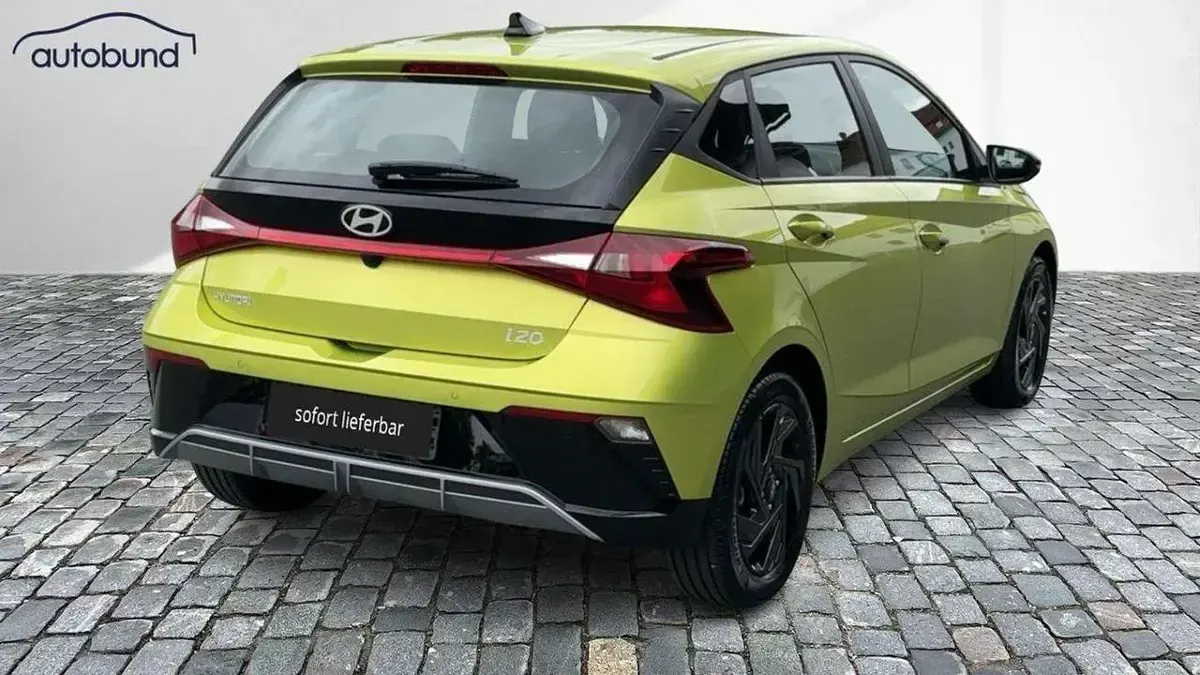 Neu Hyundai i20 GO! 90 PS (66 kW) 2026 Grün Kleinwagen