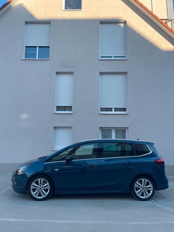 Gebraucht Opel Zafira OPC 170 PS (125 kW) 2015 Blau Van / Kleinbus
