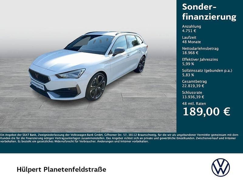 Weiß Gebraucht 2022 Cupra Leon VZ Limousine | 23.552 € (Guter Preis) - Bild 1/4