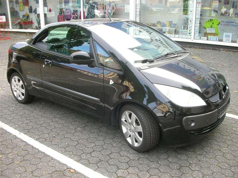Gebraucht Mitsubishi Colt Invite 109 PS (80 kW) 2006 Schwarz Cabrio
