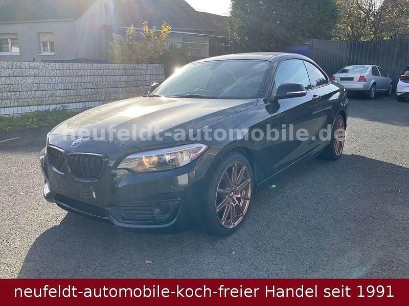 Schwarz Gebraucht 2015 BMW 220 Sport Line Coupé | 10.000 € (Guter Preis) - Bild 1/4