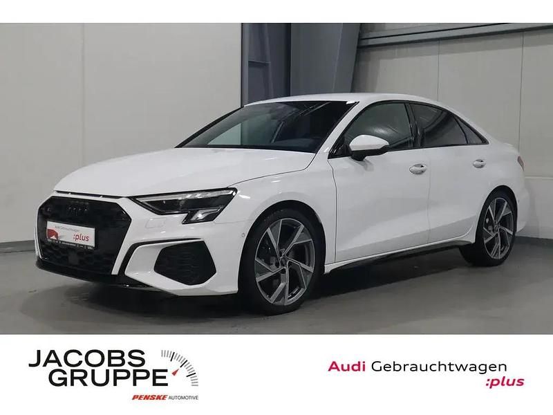 Weiß Gebraucht 2024 Audi S3 Ambiente Limousine | 39.869 € (Fairer Preis) - Bild 1/4