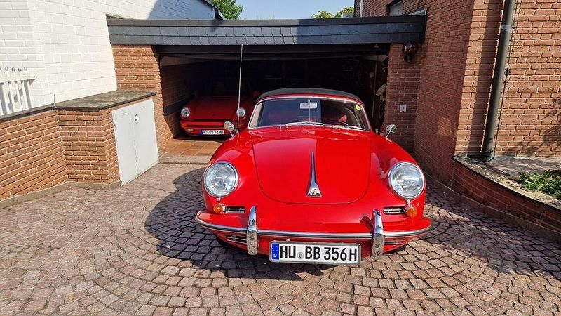 Gebraucht Porsche 356 90 PS (66 kW) 1963 Rot Cabrio