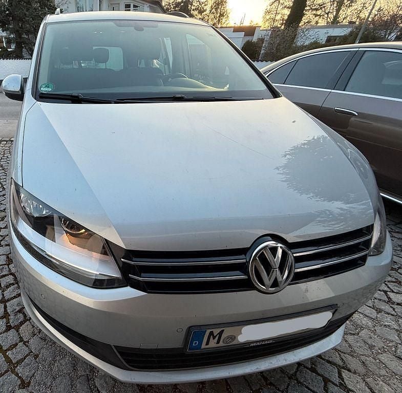 Gebraucht VW Sharan Comfortline 140 PS (102 kW) 2015 Silber Van / Kleinbus
