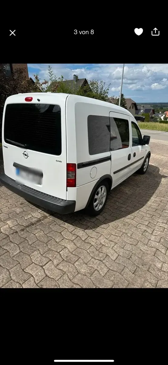 Gebraucht Opel Combo 2006 Weiß Van / Kleinbus